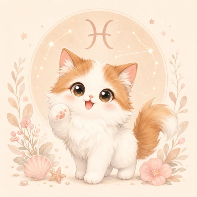 魚座（ターキッシュバン）のイラスト