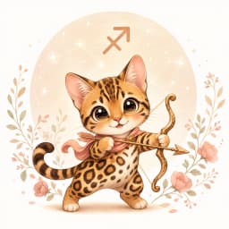 射手座（ベンガル）のイラスト